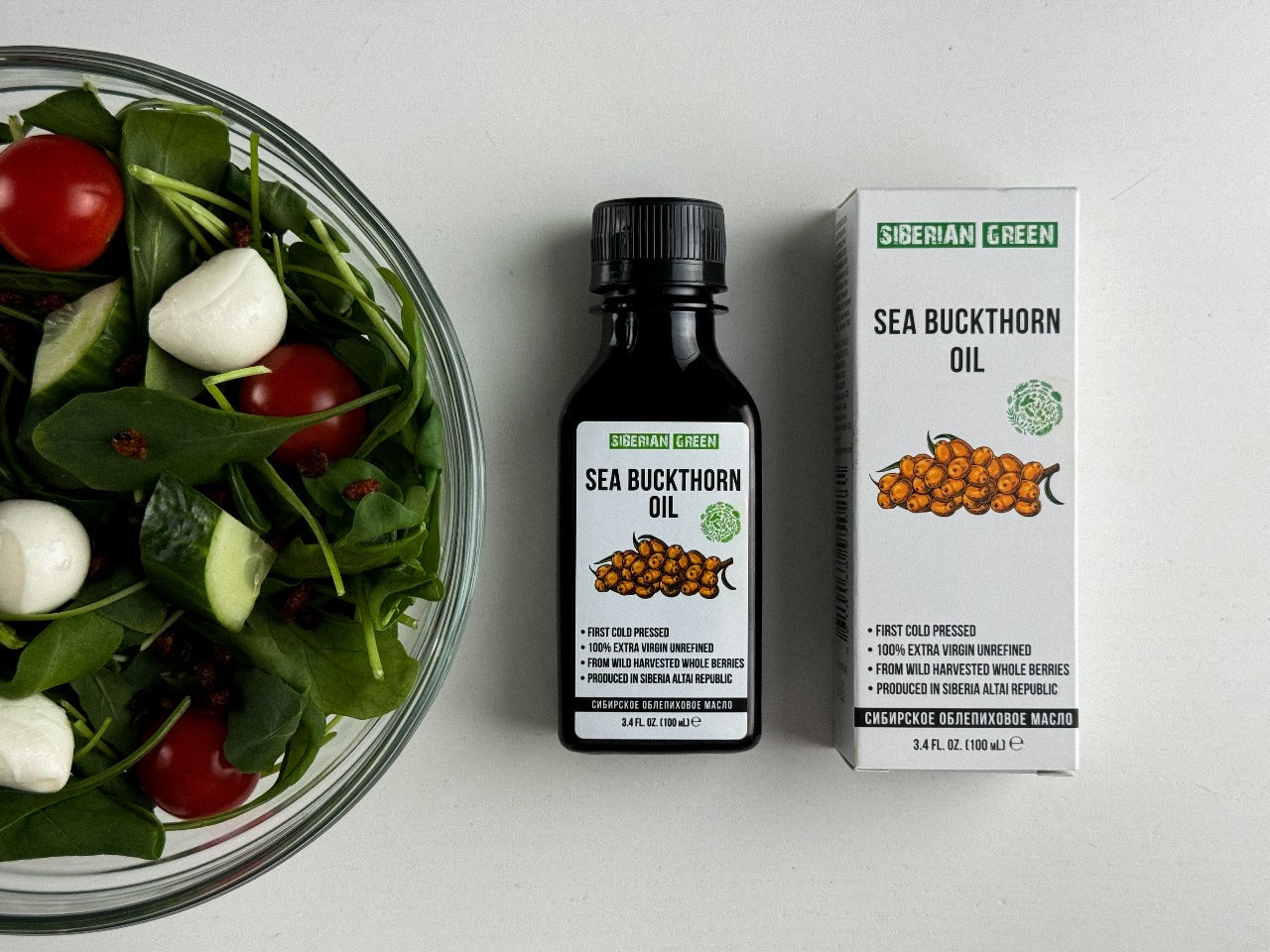 Natural Siberian Sea buckthorn oil