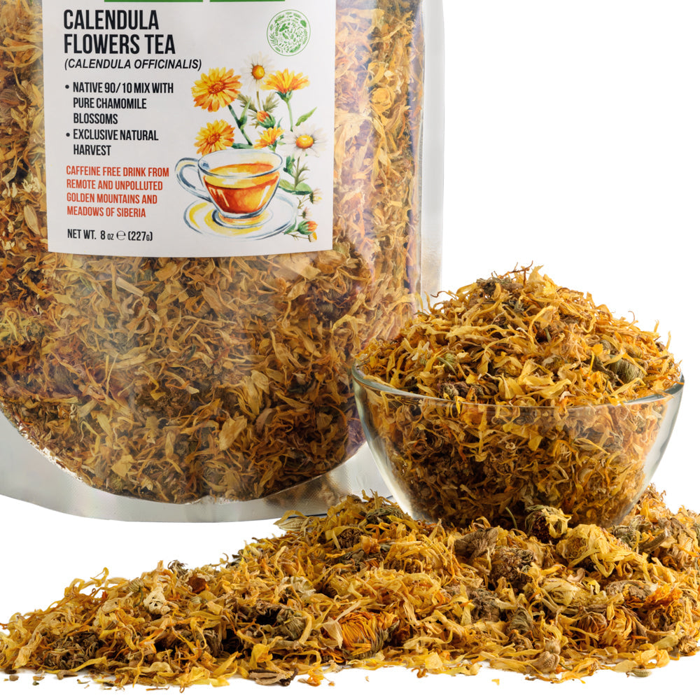 Discover Pure Siberian Herbal Tea — Calendula & Chamomile for Canadians ...