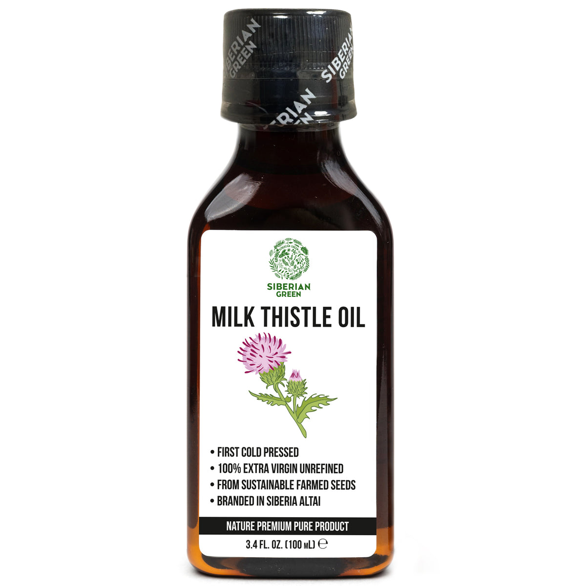 Milk Thistle Seed Oil – All Natural, Cold Pressed and Organic