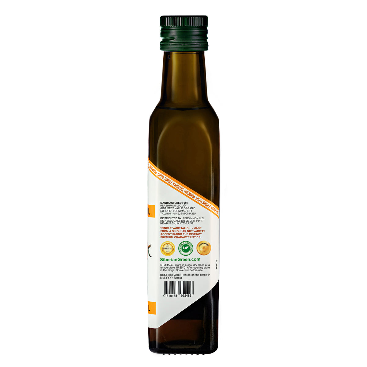 Organic Sea Buckthorn Oil – Cold Pressed 250ml Single Varietal Premium