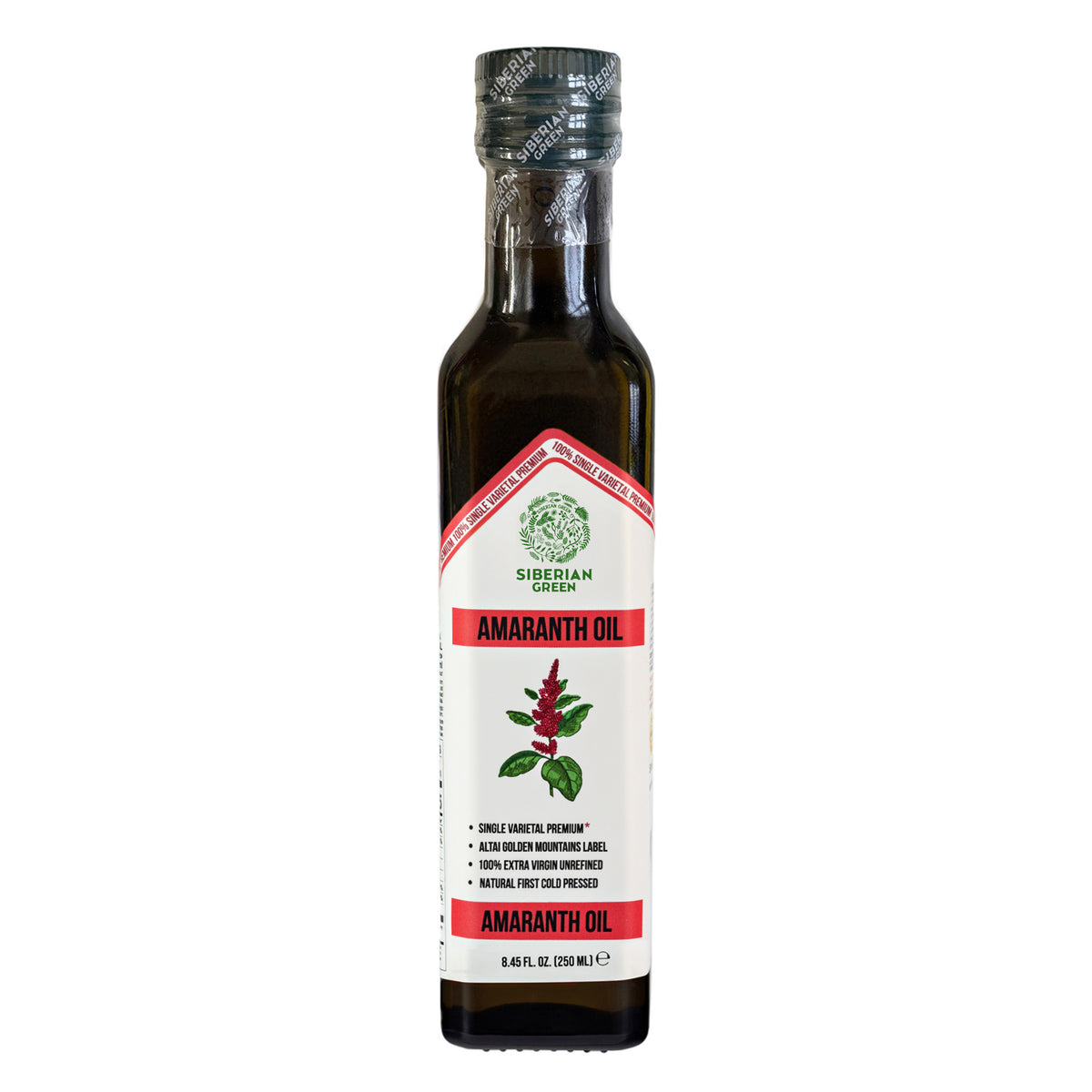 Organic Amaranth Oil – Cold Pressed 250ml Single Varietal Premium
