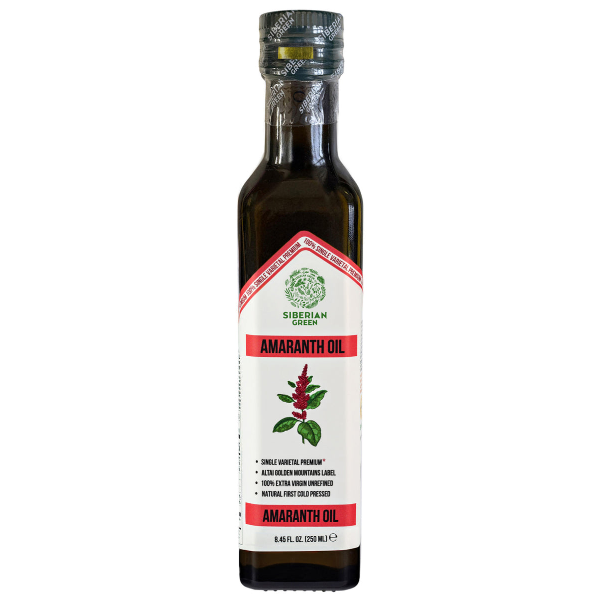 Organic Amaranth Oil – Cold Pressed 250ml Single Varietal Premium
