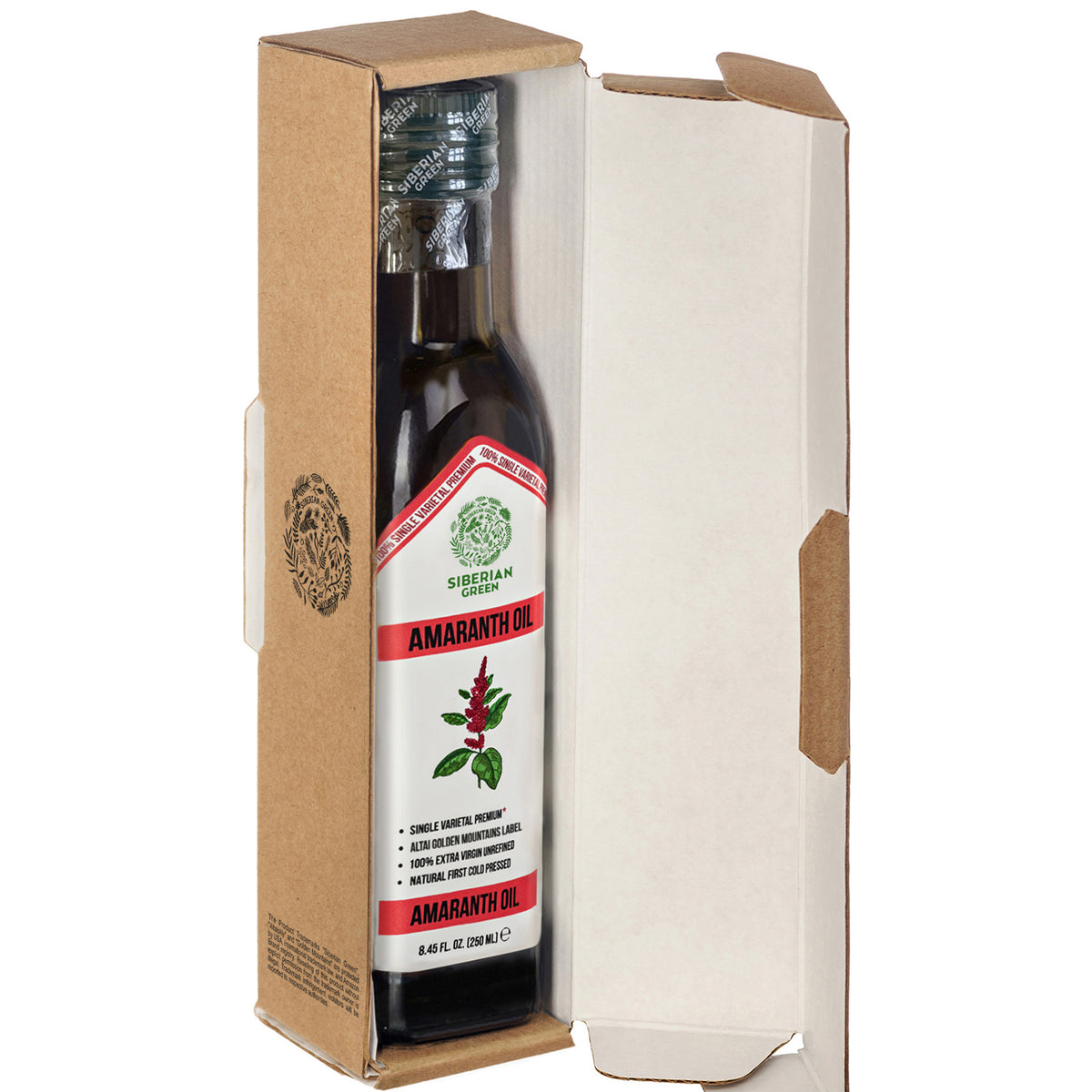 Organic Amaranth Oil – Cold Pressed 250ml Single Varietal Premium