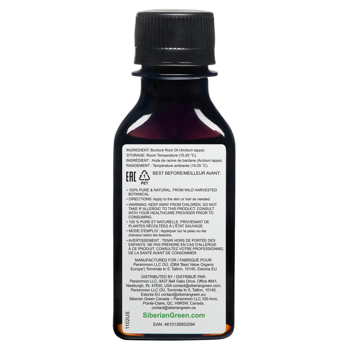 Huile de bardane – Le spa le plus efficace du Canada pour vos cheveux, votre peau et votre corps