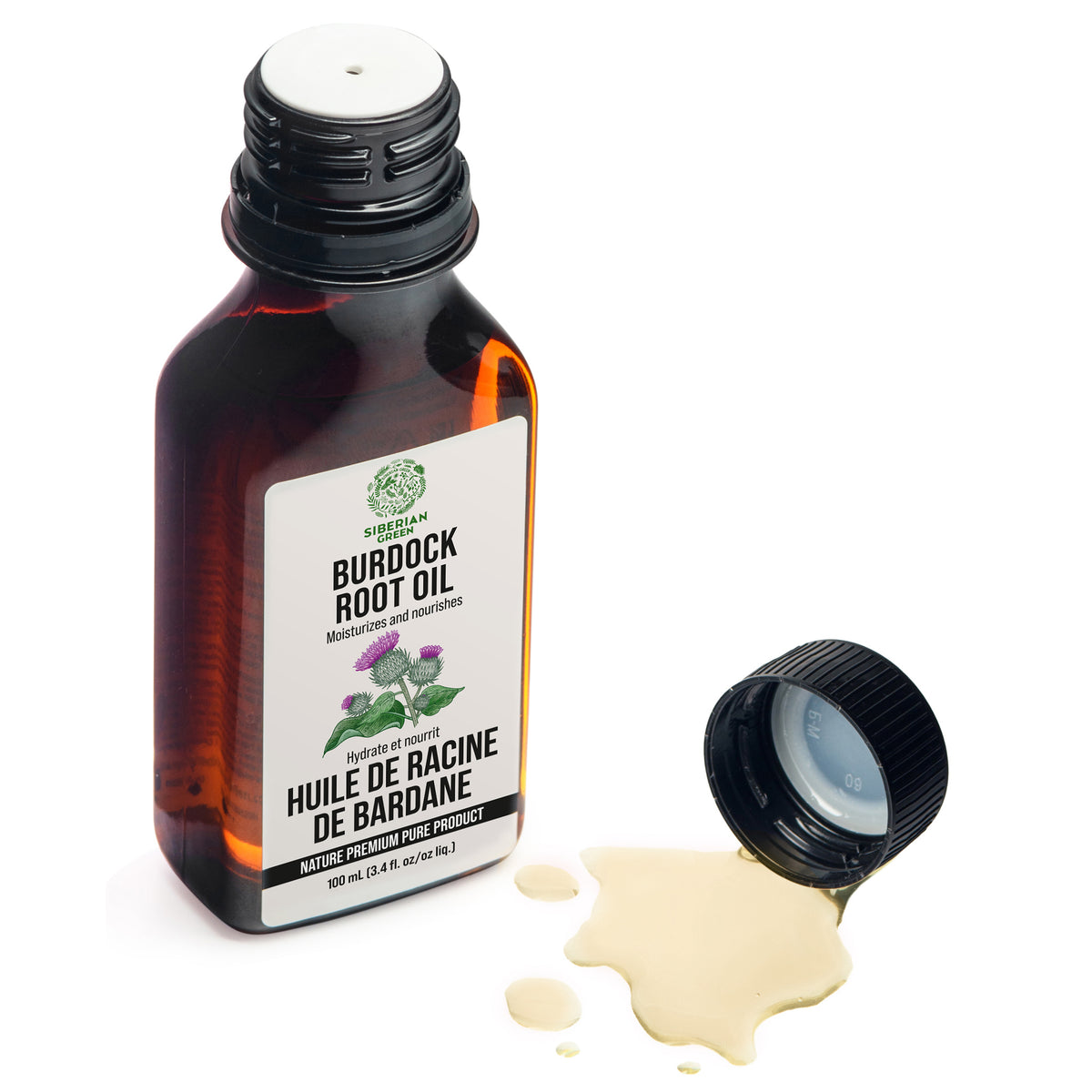 Huile de bardane – Le spa le plus efficace du Canada pour vos cheveux, votre peau et votre corps