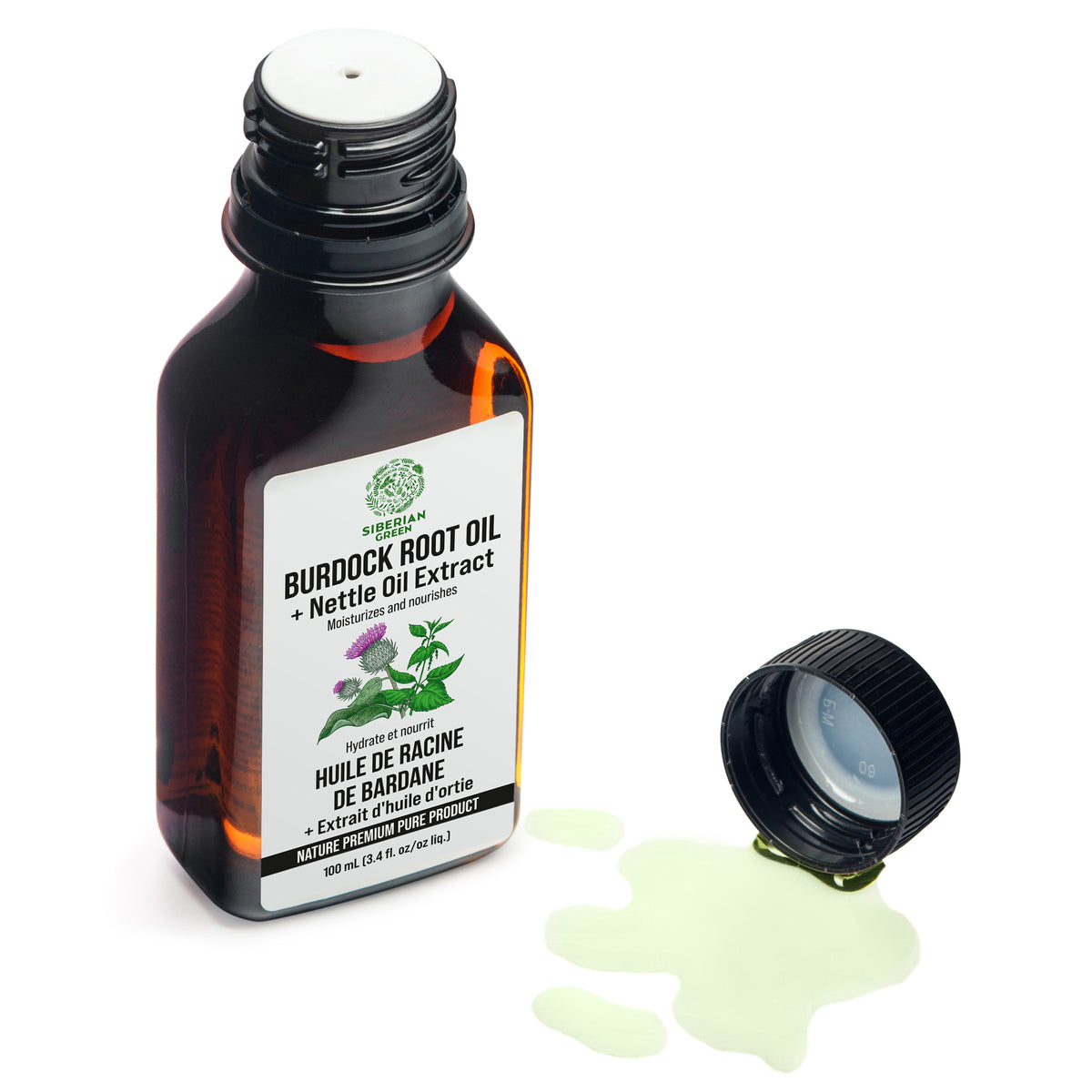 Huile de bardane et d’ortie – Une nouvelle approche des soins capillaires au Canada