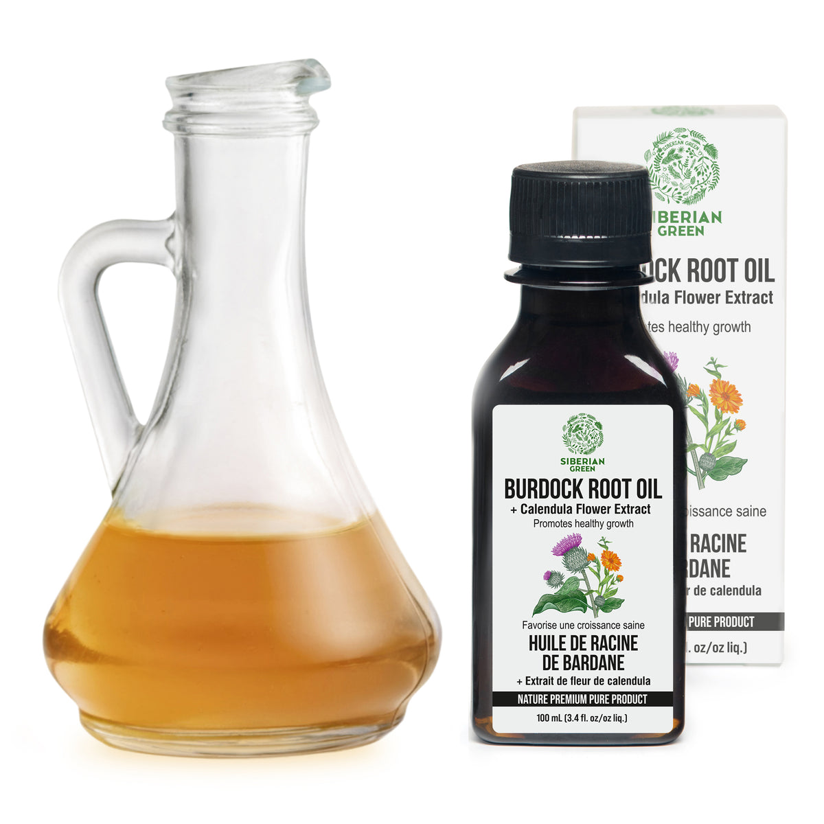 Burdock Oil with Calendula Extract – Natural Care for Stronger, Healthier Hair
