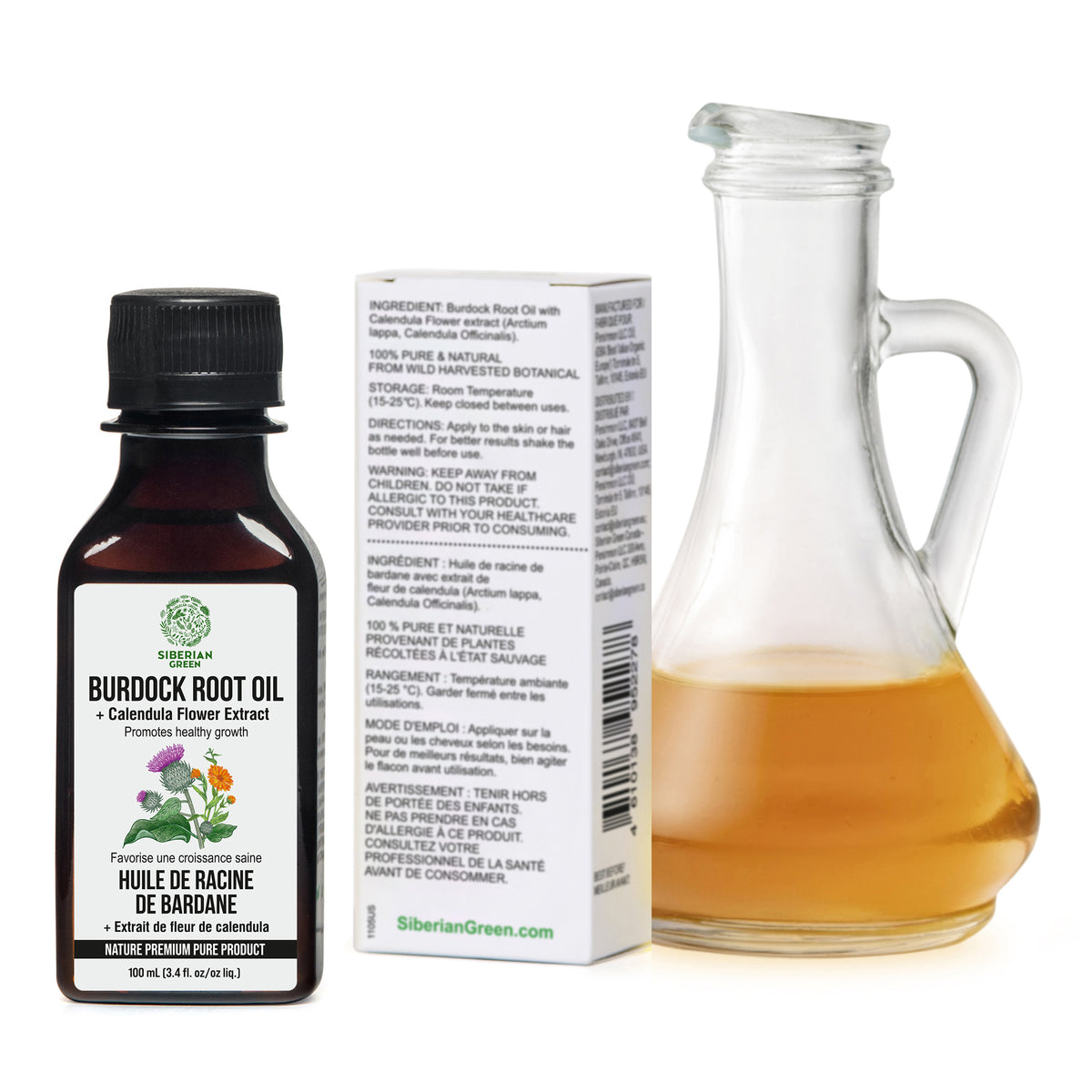 Burdock Oil with Calendula Extract – Natural Care for Stronger, Healthier Hair
