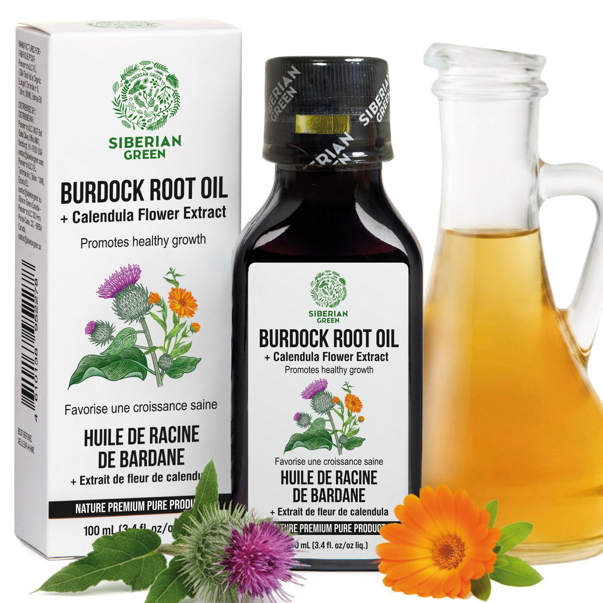 Burdock Oil with Calendula Extract – Natural Care for Stronger, Healthier Hair