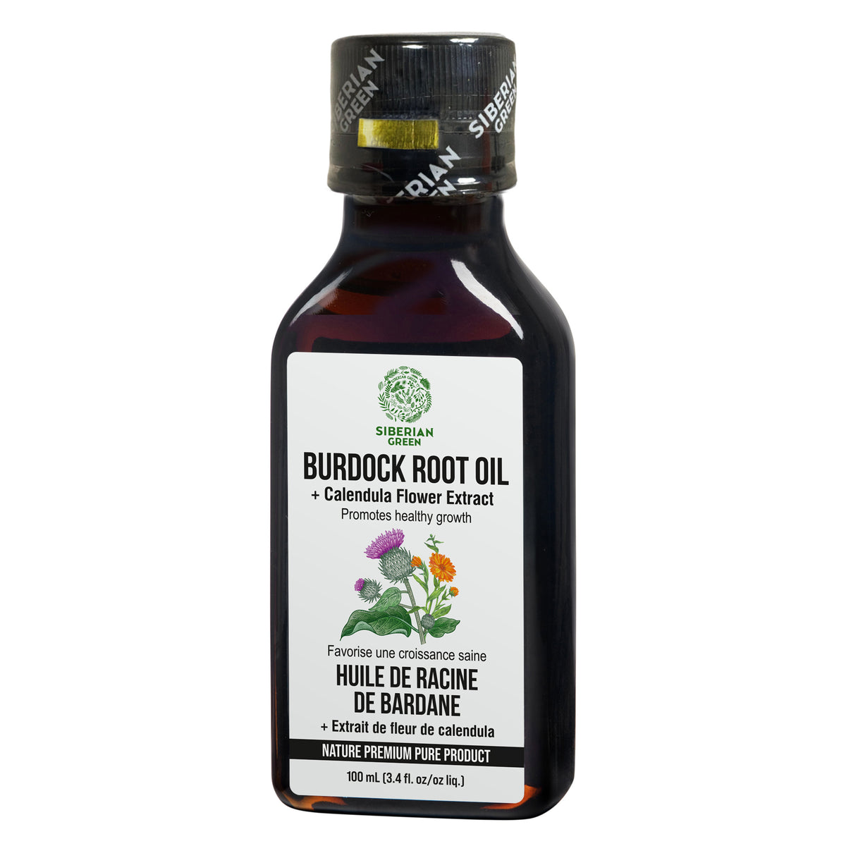 Burdock Oil with Calendula Extract – Natural Care for Stronger, Healthier Hair