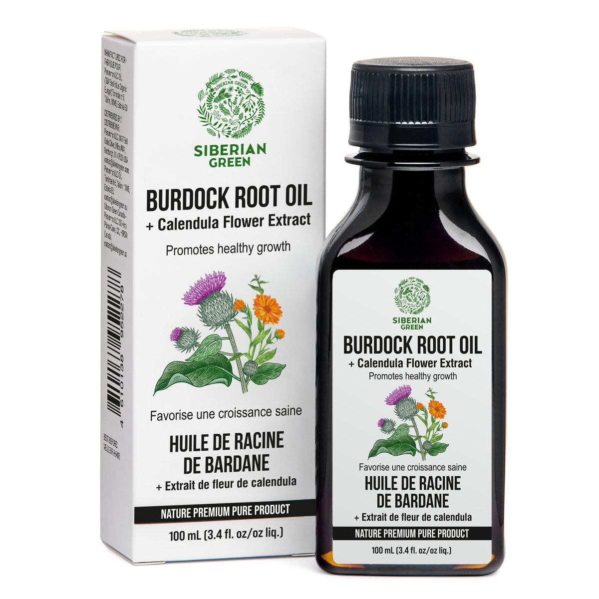 Burdock Oil with Calendula Extract – Natural Care for Stronger, Healthier Hair