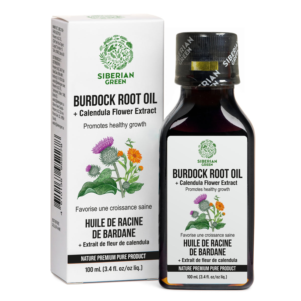 Burdock Oil with Calendula Extract – Natural Care for Stronger, Healthier Hair