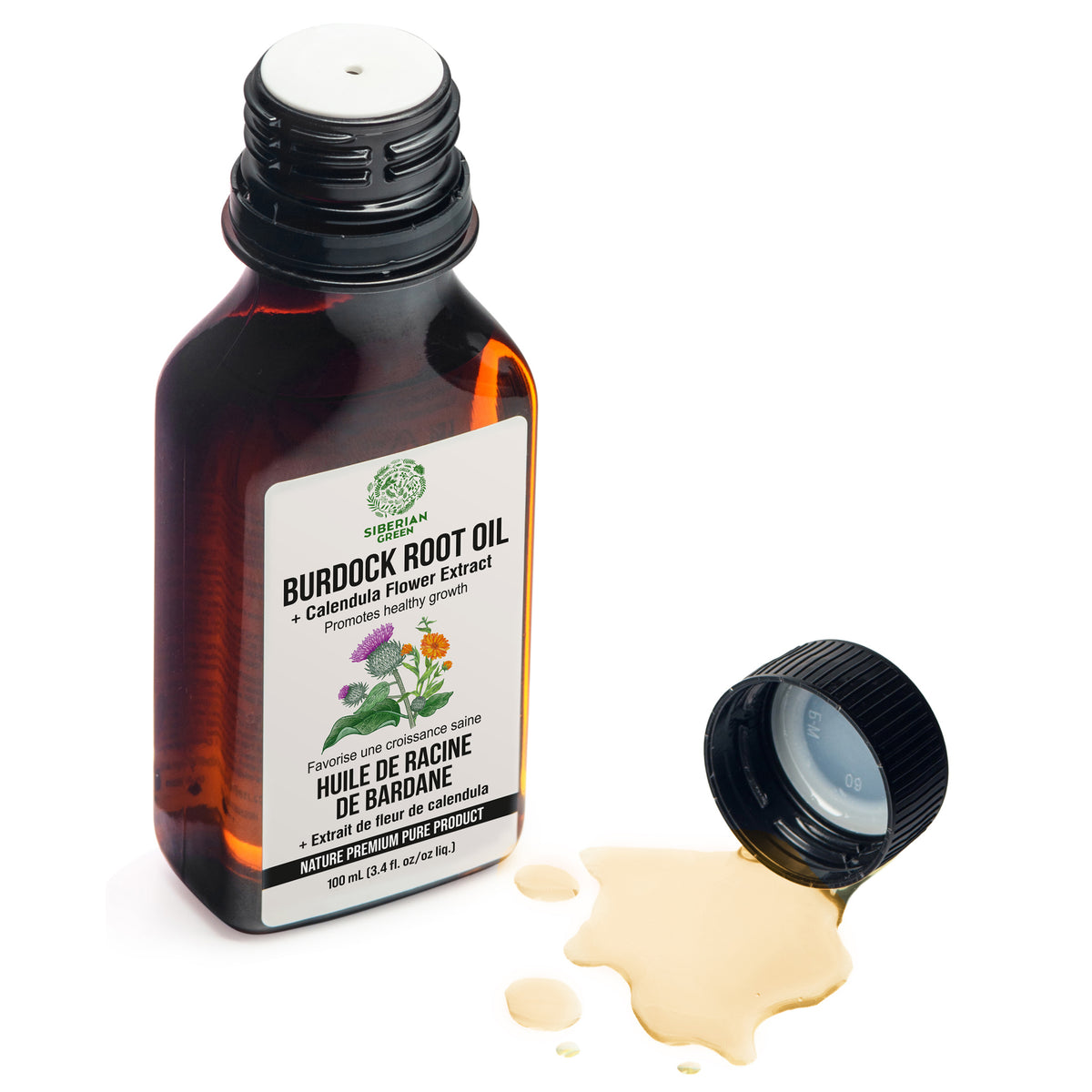 Burdock Oil with Calendula Extract – Natural Care for Stronger, Healthier Hair