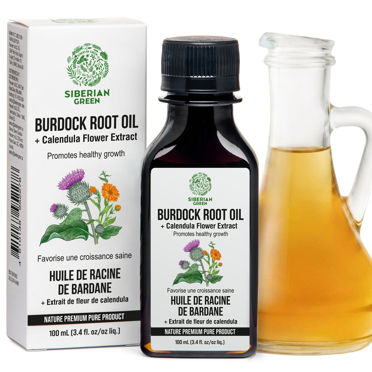 Burdock Oil with Calendula Extract – Natural Care for Stronger, Healthier Hair