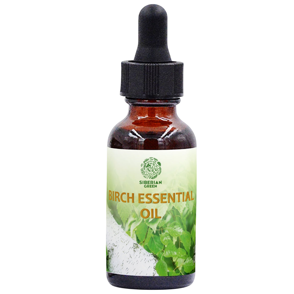 Siberian Birch Essential Oil 30 ml – Pure Birch Bark Oil for Aromatherapy, Sauna, Diffuser, Massage and Home Fragrance