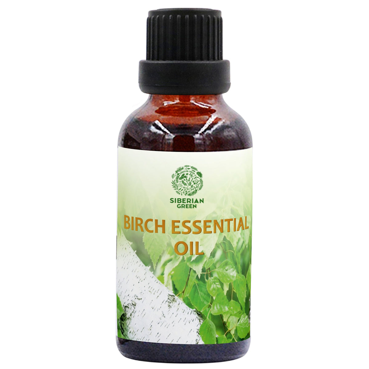 Siberian Birch Essential Oil 30 ml – Pure Birch Bark Oil for Aromatherapy, Sauna, Diffuser, Massage and Home Fragrance