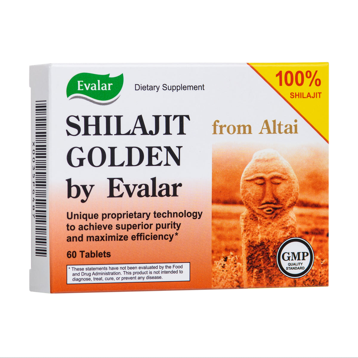 Evalar Shilajit Gold Mumijo Resin – 60 Capsules