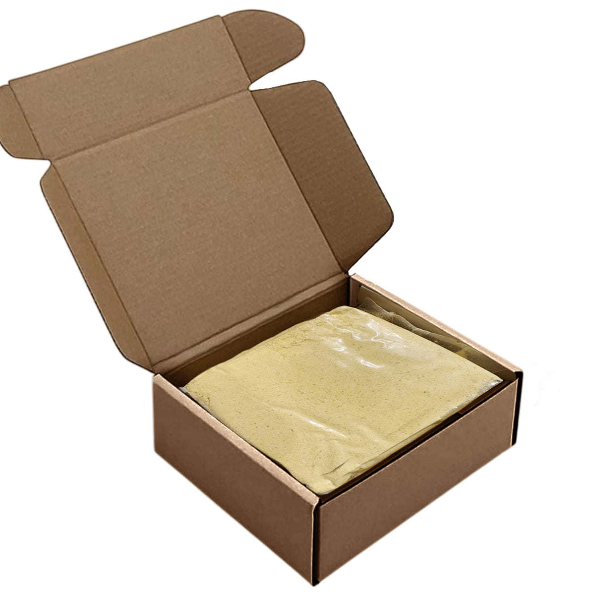 Farine de flocons de pignons de pin de Sibérie (noyau) en poudre 454 g (1 lb) biologique récoltée à l'état sauvage 100 % pure