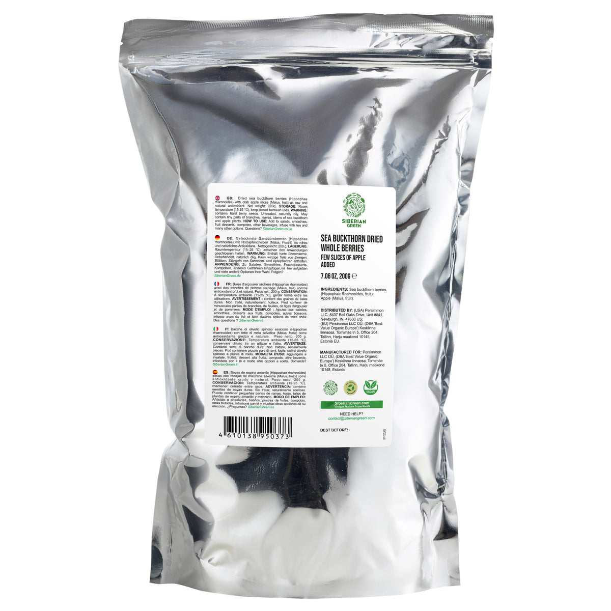 Dried Rosehips with Siberian Apples – Natural rich Antioxidants