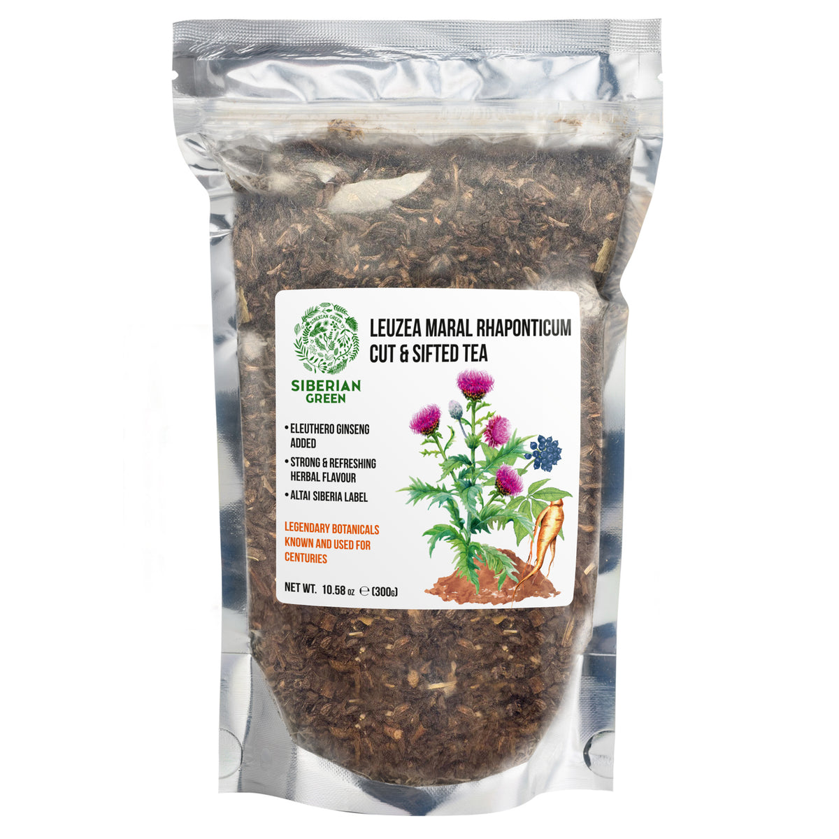 Maral Root Powder with Siberian Ginseng – 300g (10.58 oz)