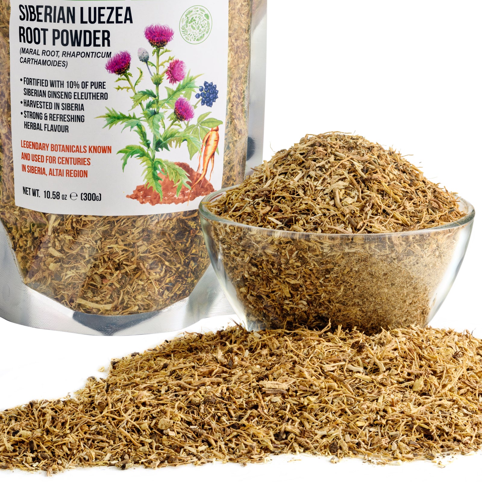 Maral Root Powder with Siberian Ginseng 
