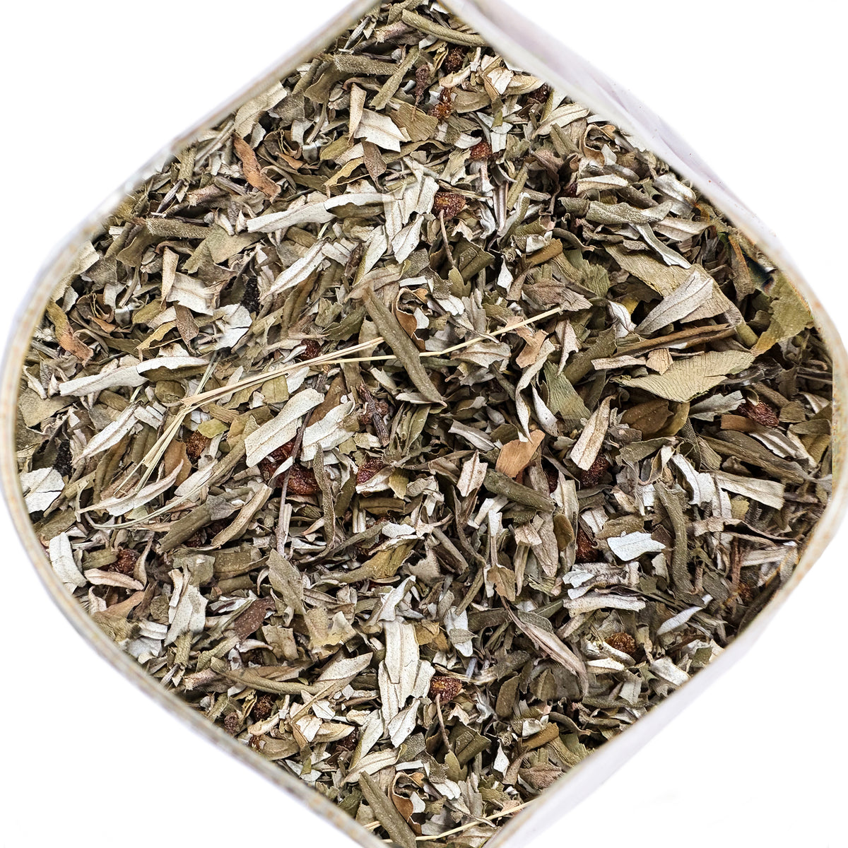 Thé à l'argousier vert de Sibérie 100 g (3,53 oz) Feuilles séchées au soleil Hippophae récoltées à l'état sauvage dans les montagnes de l'Altaï