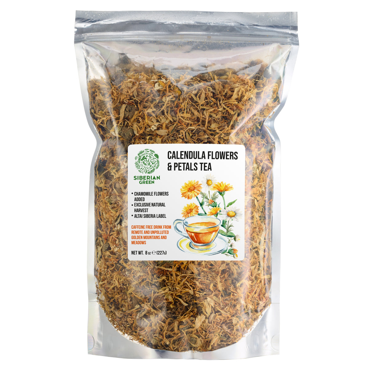 Calendula & Chamomile Flower Tea – 227g