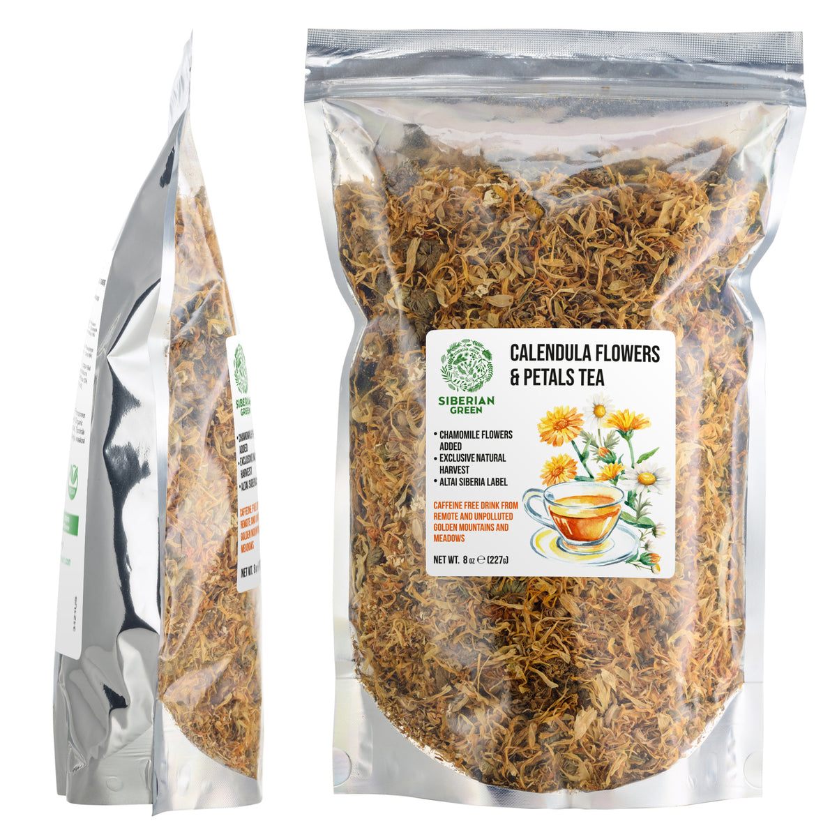 Calendula & Chamomile Flower Tea – 227g