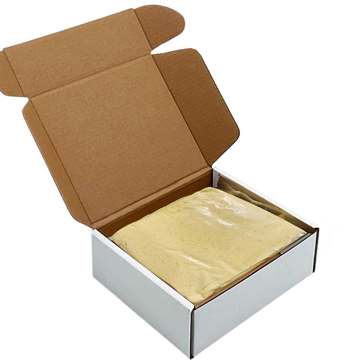 Farine de flocons de pignons de pin de Sibérie (noyau) en poudre 454 g (1 lb) biologique récoltée à l'état sauvage 100 % pure