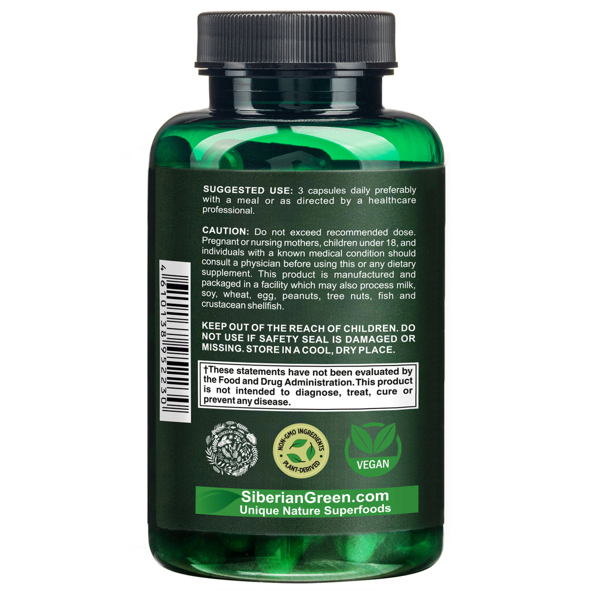 Siberian Wild Rhodiola Rosea Capsules – 350mg | Pure Adaptogenic Support