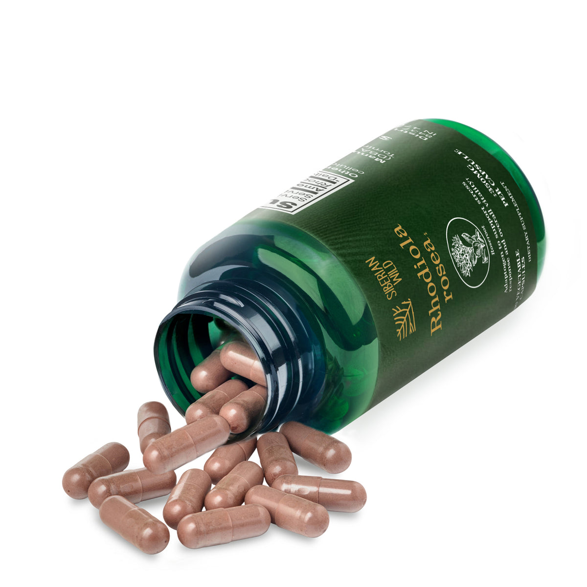 Siberian Wild Rhodiola Rosea Capsules – 350mg | Pure Adaptogenic Support