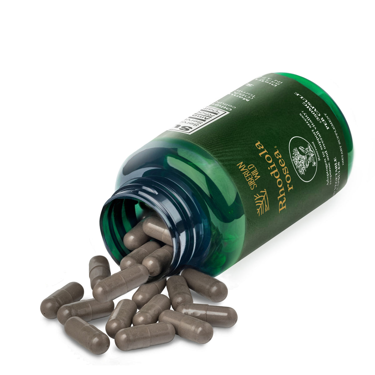 Siberian Wild Rhodiola Rosea Capsules – 350mg | Pure Adaptogenic Support