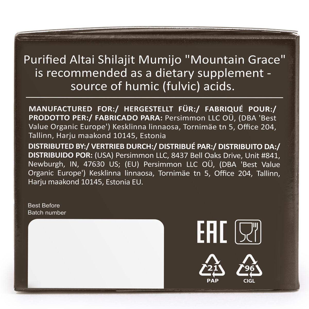 Pure Shilajit Resin – Premium Siberian Altai Shilajit for Men’s Health