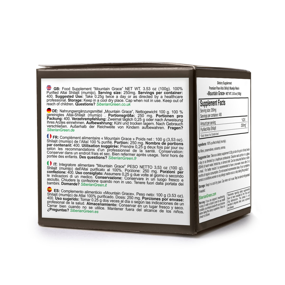 Pure Shilajit Resin – Premium Siberian Altai Shilajit for Men’s Health