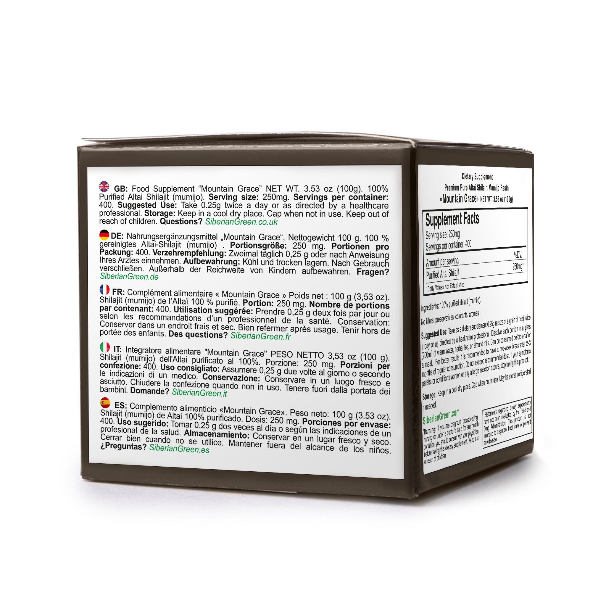 Pure Shilajit Resin – Premium Altai Shilajit Canada, 100g