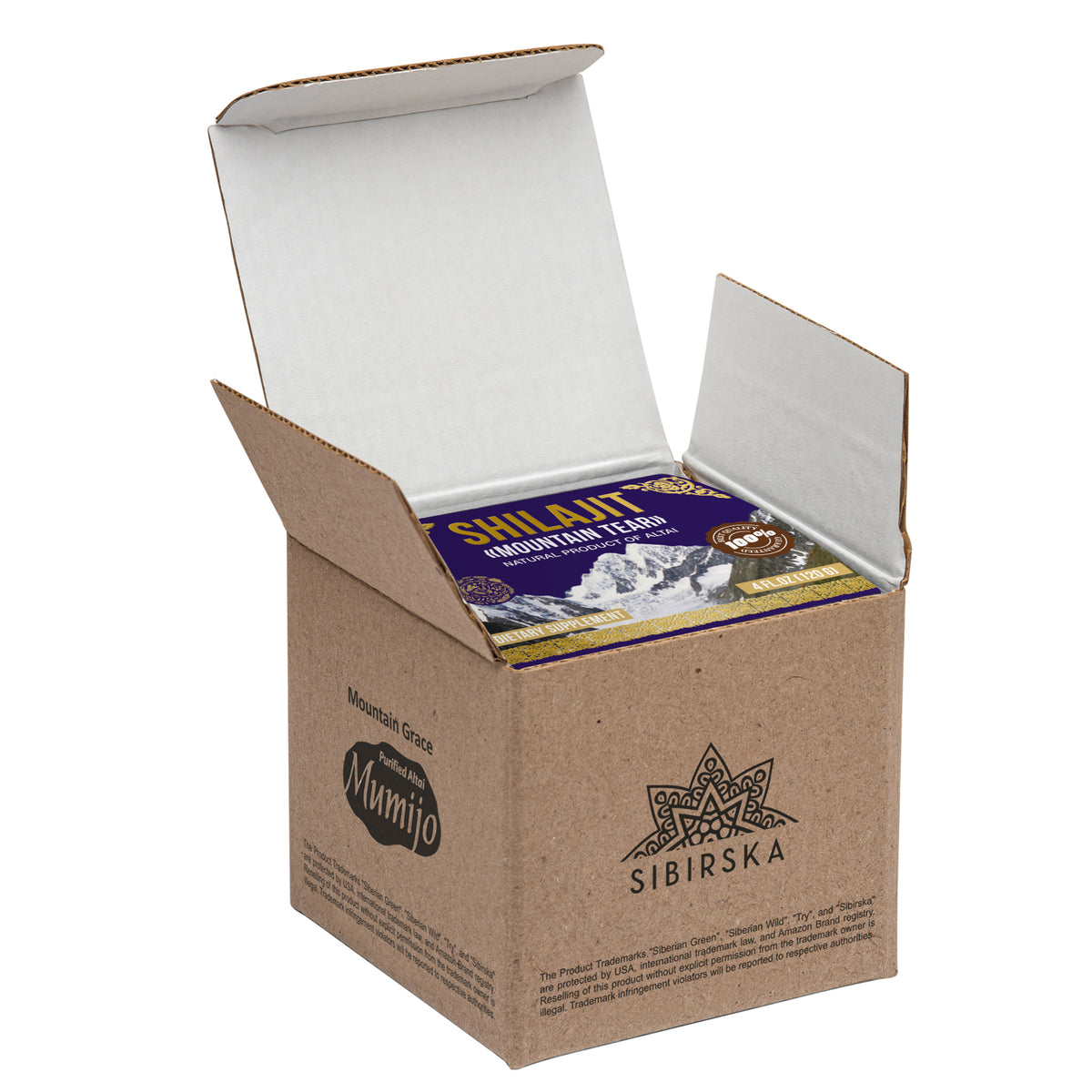 Pure Siberian Shilajit – Altai Mountain Tear (120g)