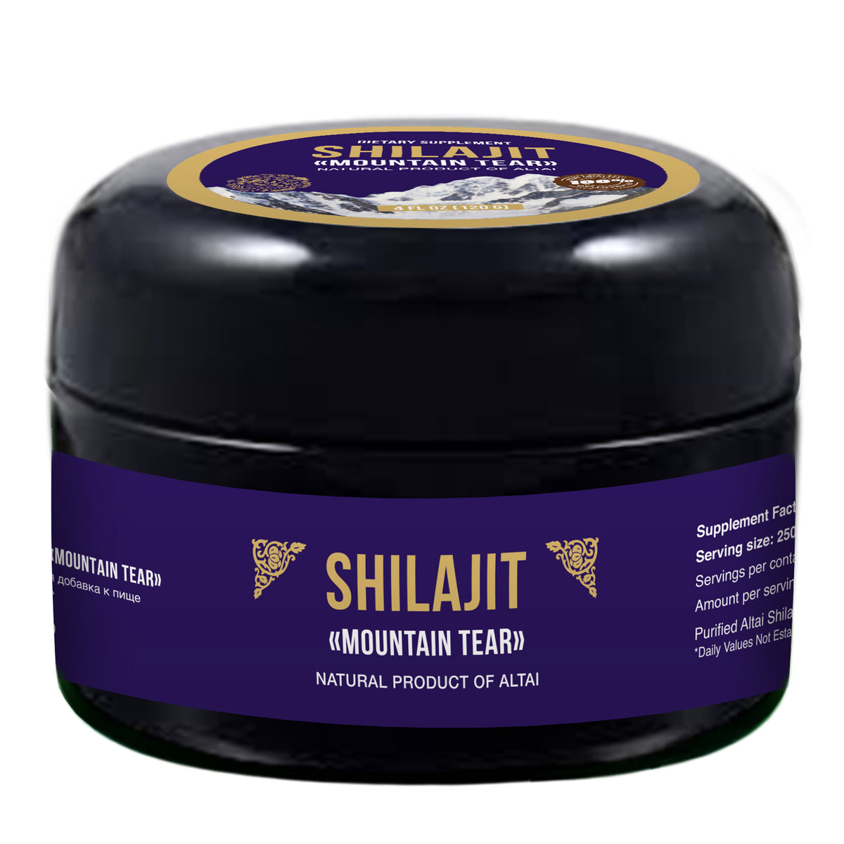 Pure Siberian Shilajit – Altai Mountain Tear (120g)