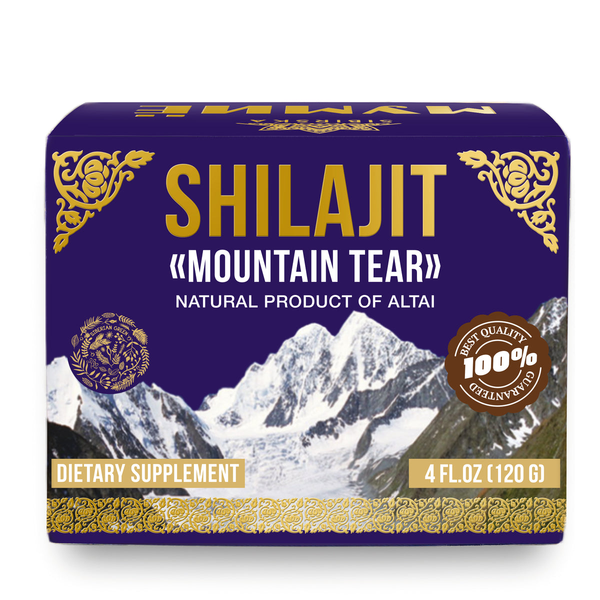 Pure Siberian Shilajit – Altai Mountain Tear (120g)