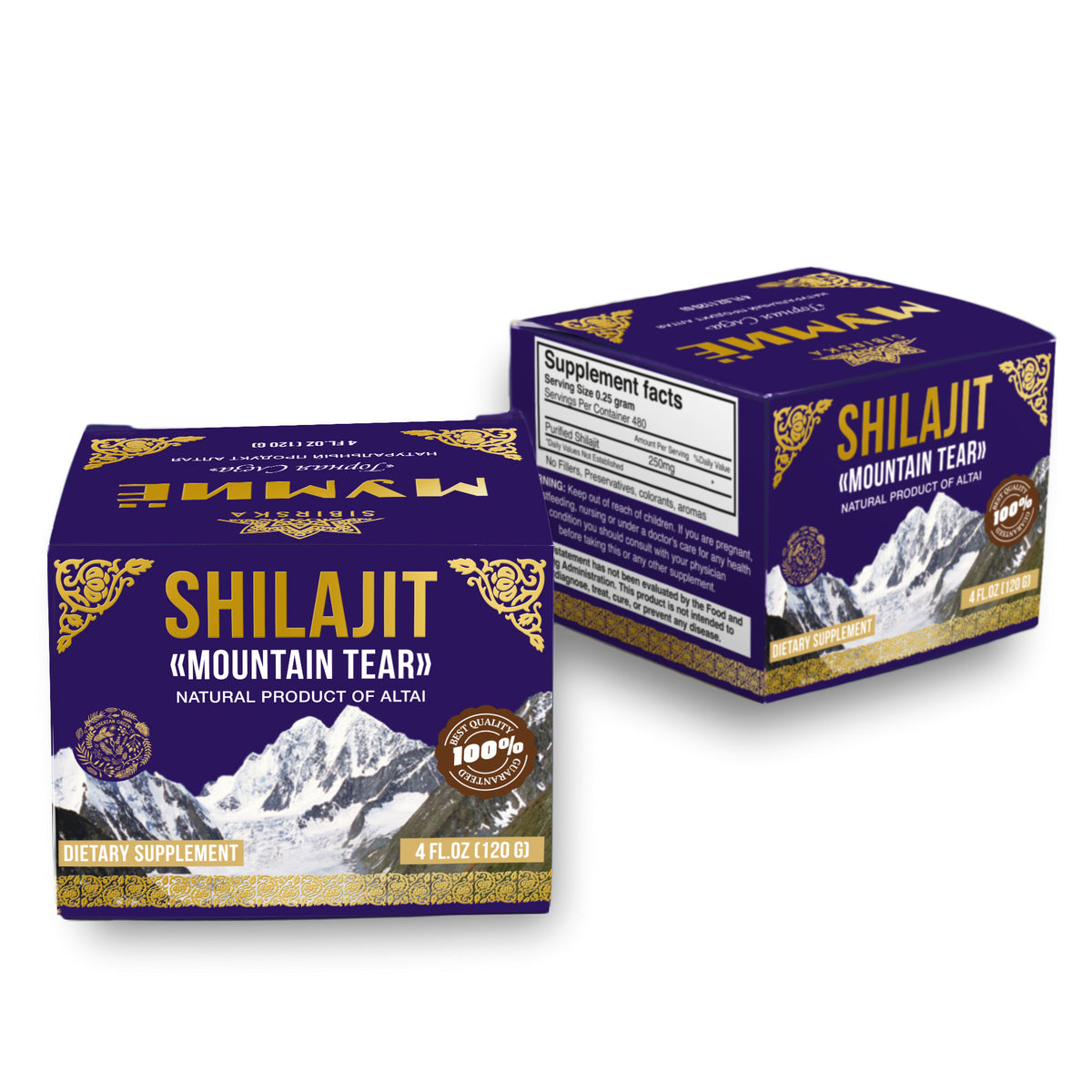 Pure Siberian Shilajit – Altai Mountain Tear (120g)