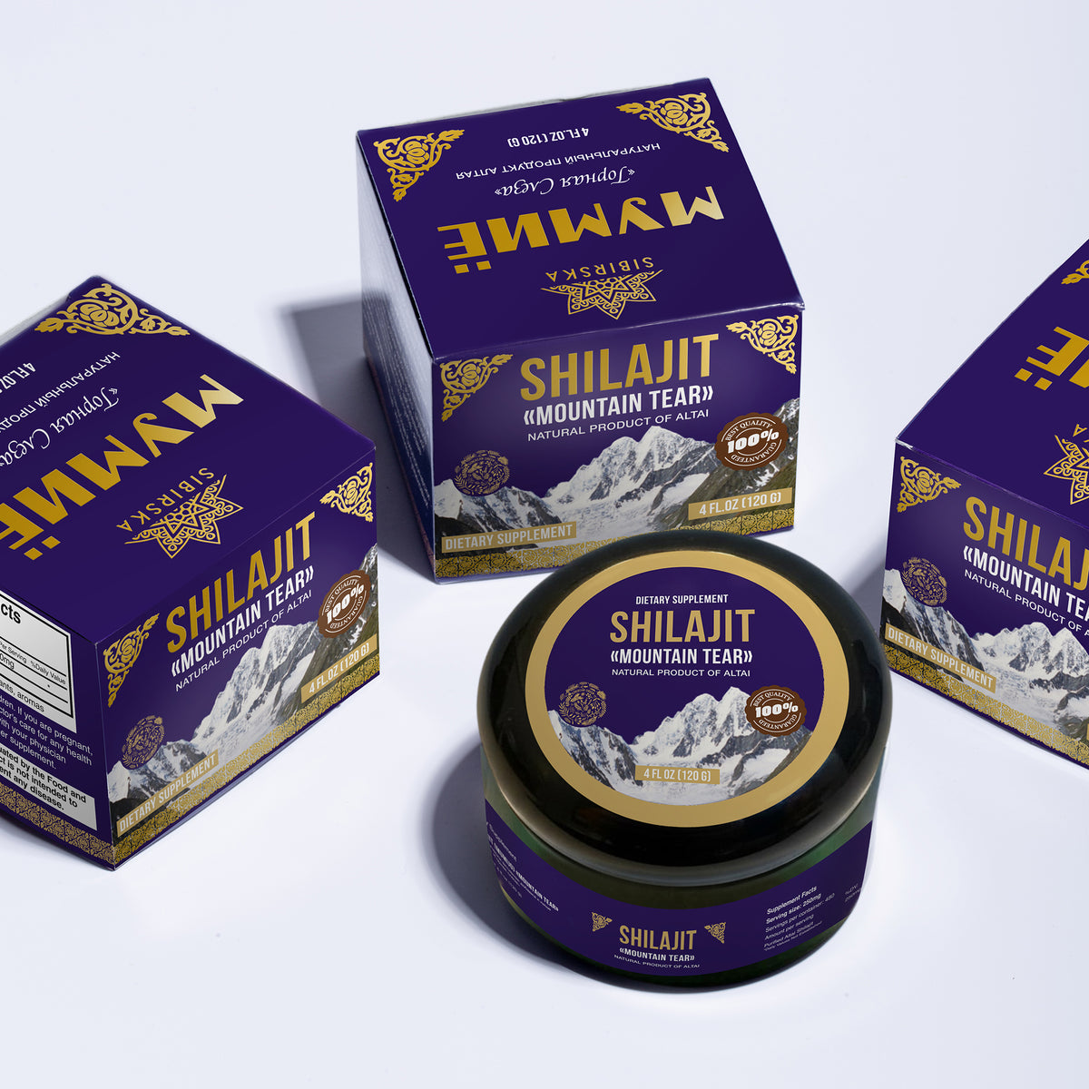 Pure Siberian Shilajit – Altai Mountain Tear (120g)