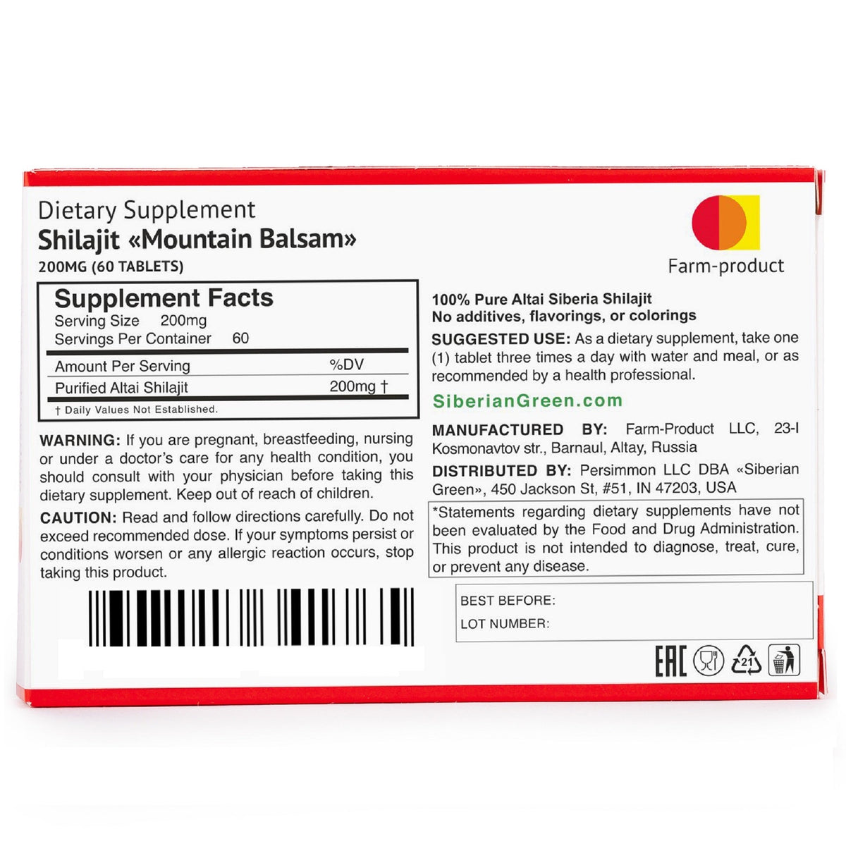 Pure Shilajit Resin – The Best Shilajit in Canada | 120 counts
