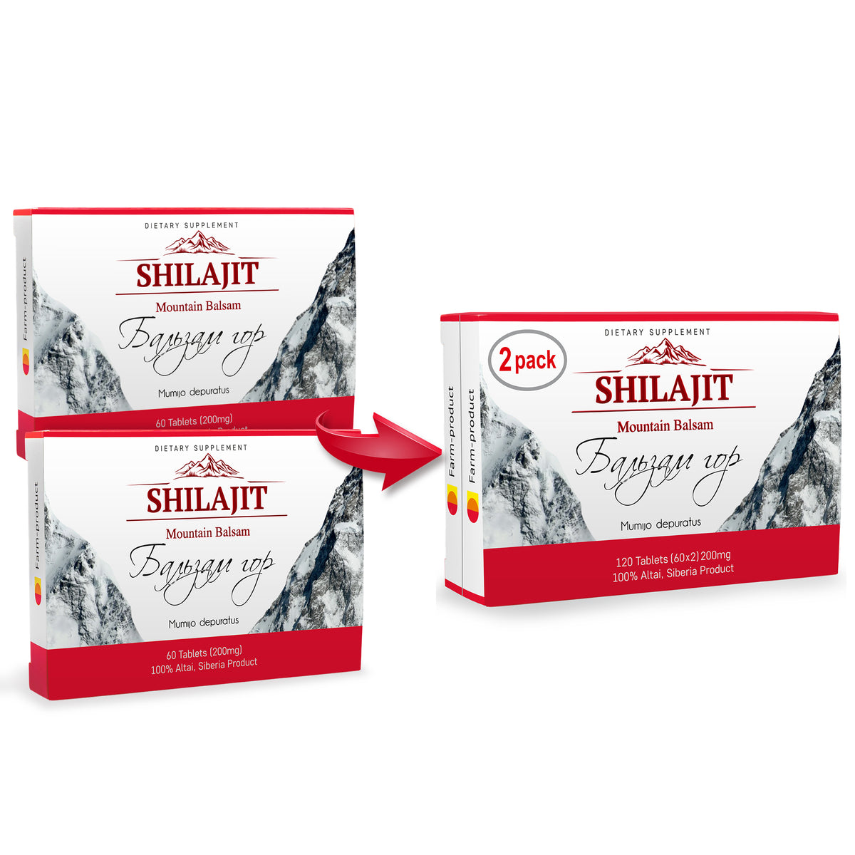 Pure Shilajit Resin – The Best Shilajit in Canada | 120 counts
