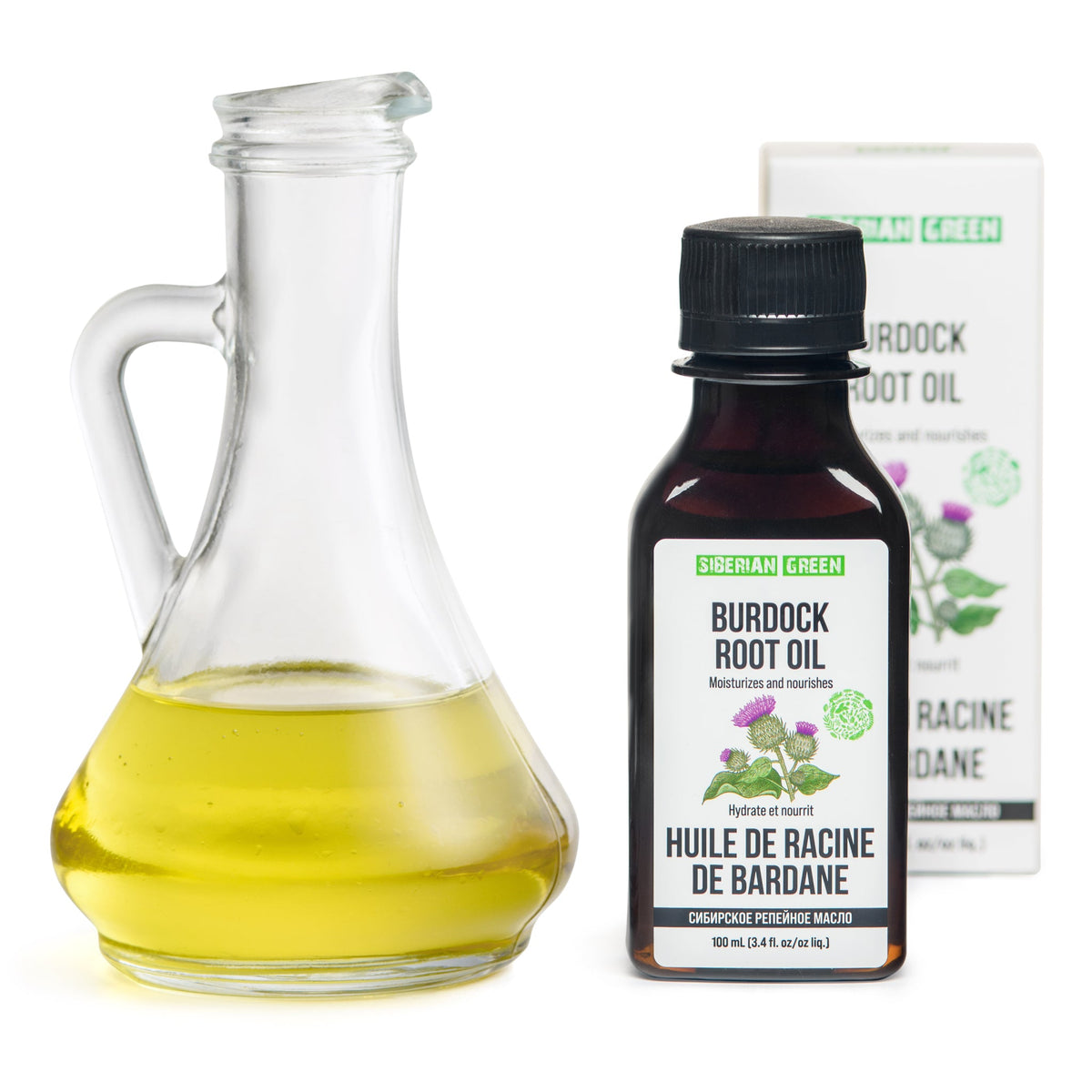 Burdock root oil