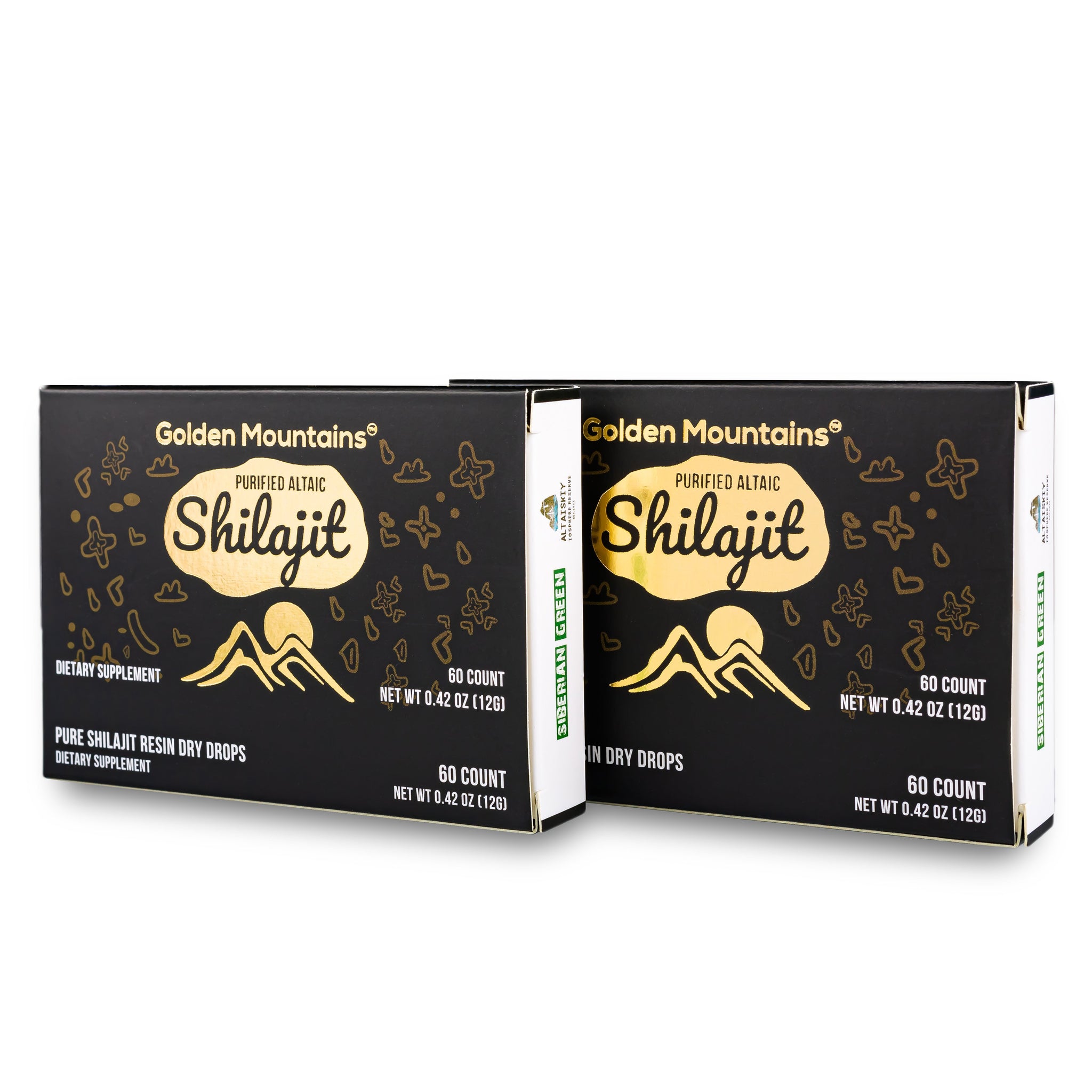 Pure Authentic Siberian Altai Golden Mountains Shilajit Resin 100g 3.53oz  - Measuring Spoon – Quality & Safety Certificate in each Box
