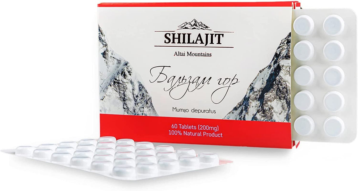 Siberian Altai Mountain Balsam Shilajit Cream Drop 60 units