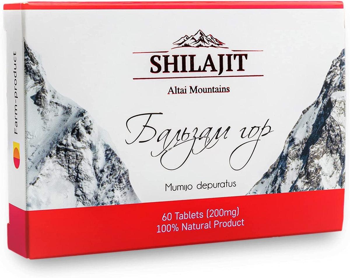 Siberian Altai Mountain Balsam Shilajit Cream Drop 60 units